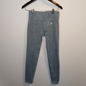 GYMSHARK Vital Seamless Leggings in Teal (Small)